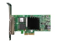 Intel I350 - Nätverksadapter - PCIe - Gigabit Ethernet x 4 - för Dell R630; PowerEdge R320, T320, T430, T630; Networking Ruckus R320, R720, R730 540-BDIJ