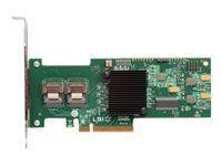 Lenovo ServeRAID M1015 - Kontrollerkort - 8 Kanal - SATA 3Gb/s / SAS 6Gb/s - låg profil - RAID 0, 1, 10 - PCIe 2.0 x8 - för System x3100 M4; x3250 M4; x32XX M3; x3400 M2; x35XX M2; x3650 M2; x36XX M3; x3950 X5 46M0831