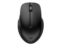 HP 435 - Mus - ergonomisk - 5 knappar - trådlös - 2.4 GHz, Bluetooth - Bluetooth USB-adapter - jacksvart - för Fortis 11 G9; Pro Mobile Thin Client mt440 G3; ProBook 455 G8, 455 G9; ZBook Studio G9 3B4Q5AA#AC3