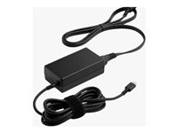 HP - USB-C strömadapter - halogenfri, vänster kontakt - AC 115/230 V - 65 Watt - Europa AJ7X5AA#ABB