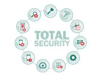 Kaspersky Total Security for Business - Abonnemangslicens (3 år) - 1 nod - volym - Nivå K (10-14) - Europa KL4869XAKTS