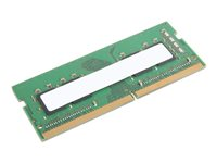 Lenovo - DDR4 - modul - 16 GB - SO DIMM 260-pin - 3200 MHz / PC4-25600 - ej buffrad - icke ECC - Campus - för ThinkBook 14 G5 IRL; ThinkCentre neo 50q Gen 4; ThinkPad E14 Gen 5; L14 Gen 4; L15 Gen 4 4X71D09534