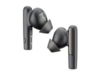 Poly Voyager Free 60 UC - True wireless-hörlurar med mikrofon - inuti örat - Bluetooth - aktiv brusradering - USB-C via Bluetooth-adapter - kolsvart - Zoomcertifierad 7Y8H4AA